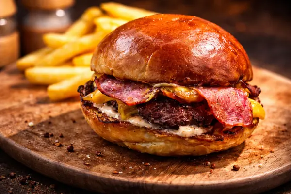 Fotografie culinara de produs Bucuresti - burger